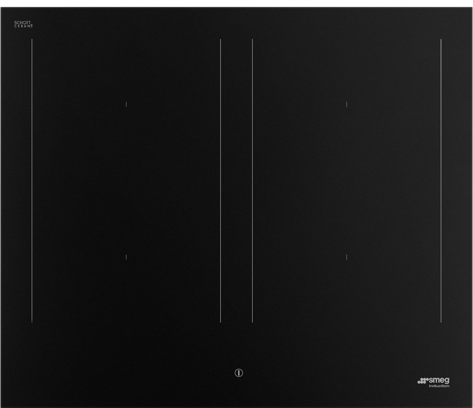 Варочная панель Smeg Черный матовый SIM3644N