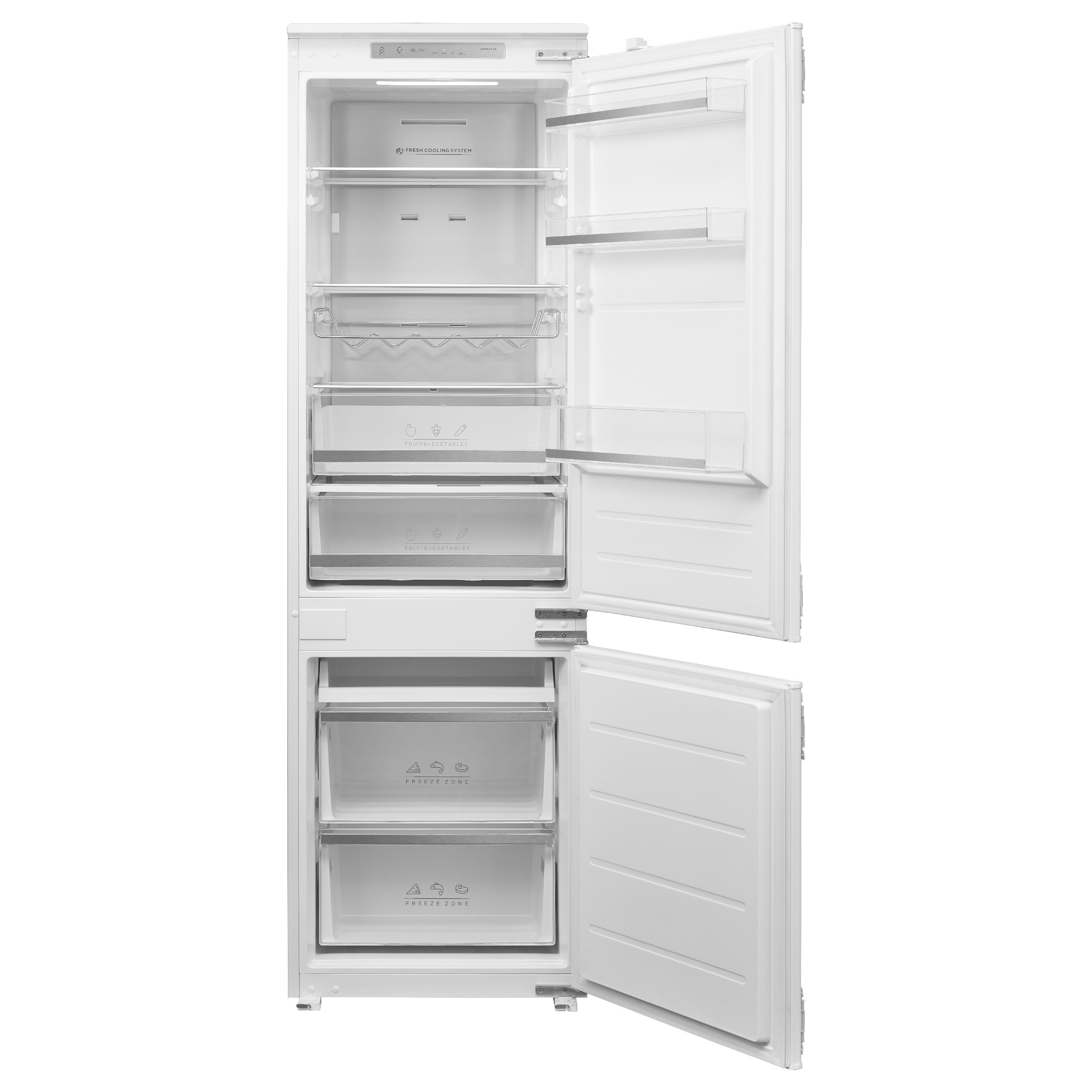 Холодильник комбинированный Korting Белый KSI 17545 CFNF