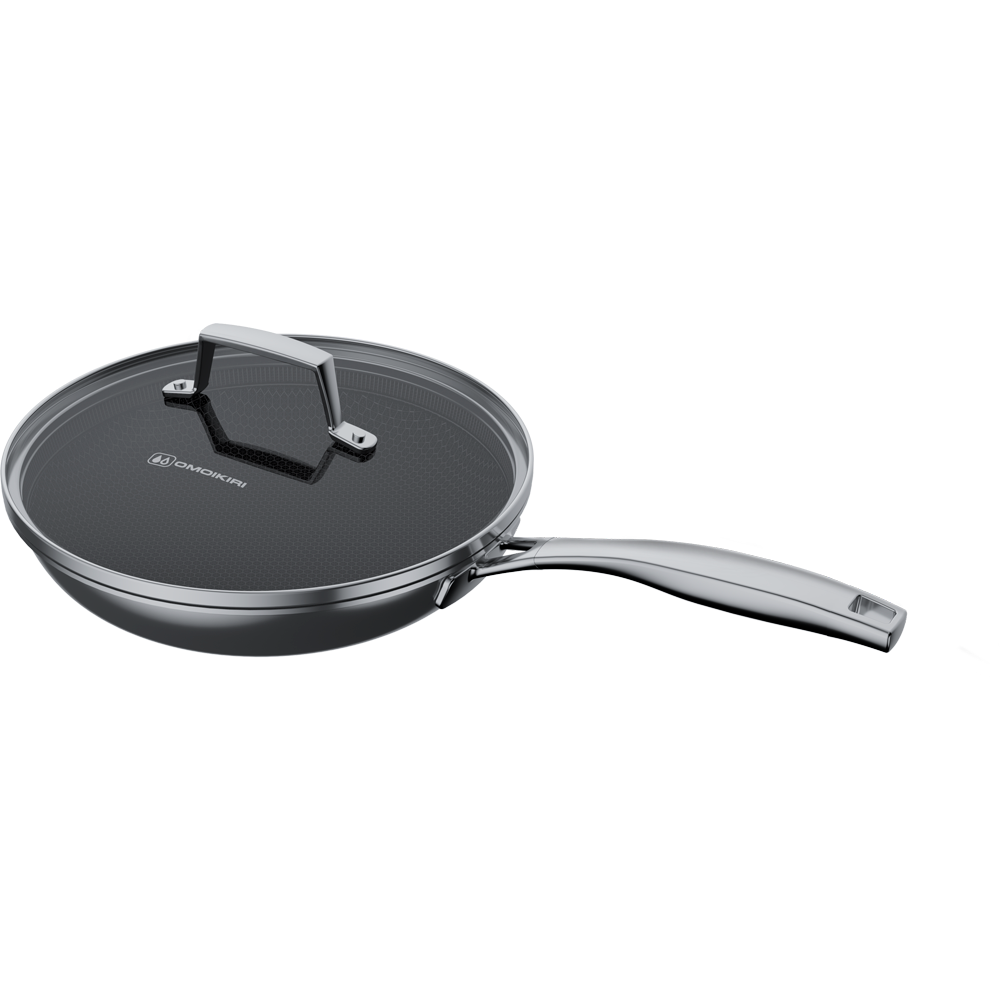 Сковорода 24 см Omoikiri Нержавеющая сталь Furaipan-24-BN