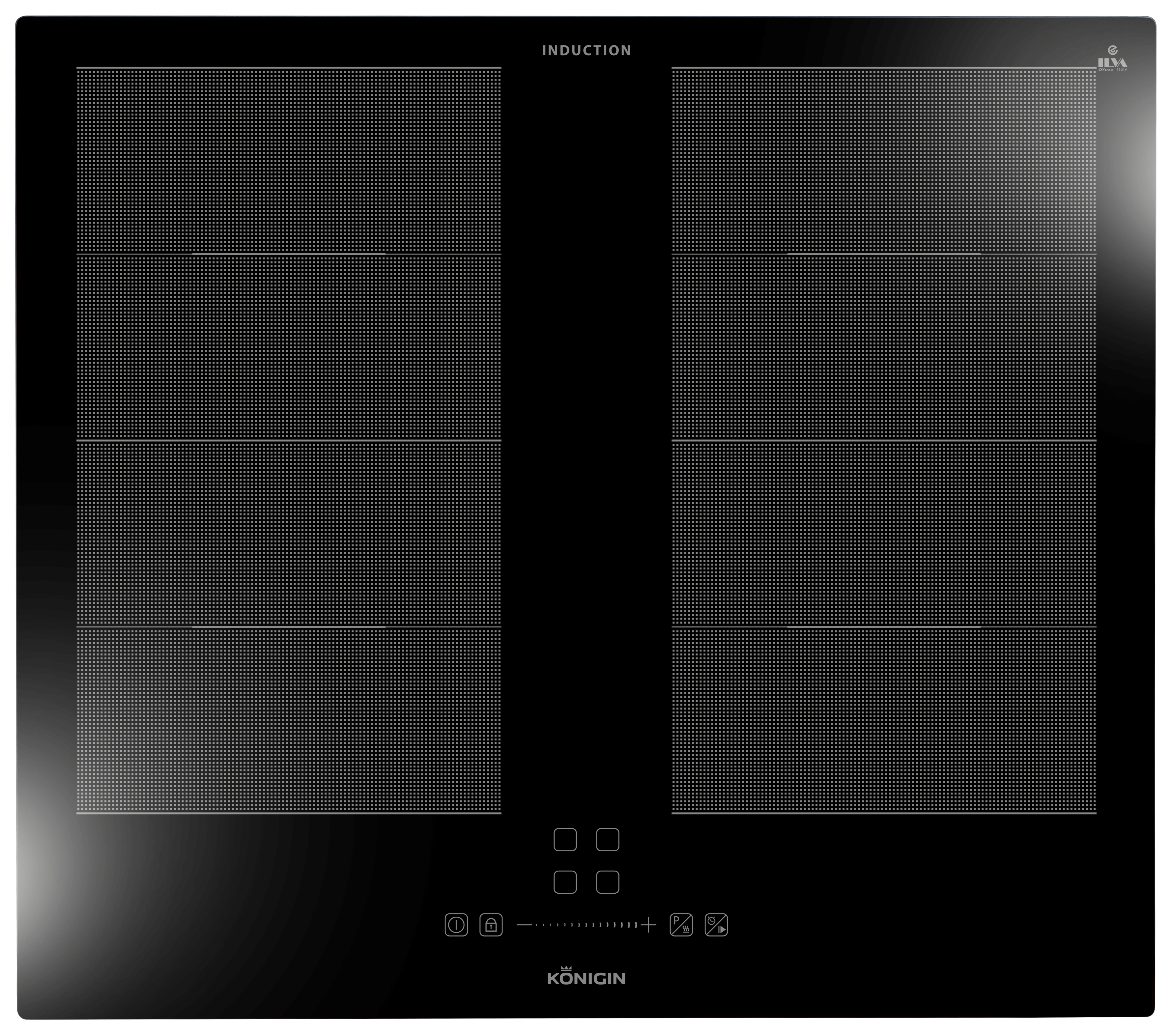Варочная панель Konigin Черный Lacerta I604 SB2BK