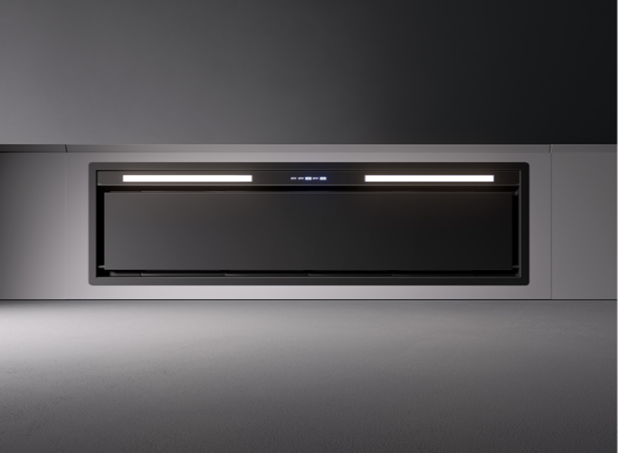 Вытяжка кухонная Falmec Черный GRUPPO INCASSO PLUS 105 BL