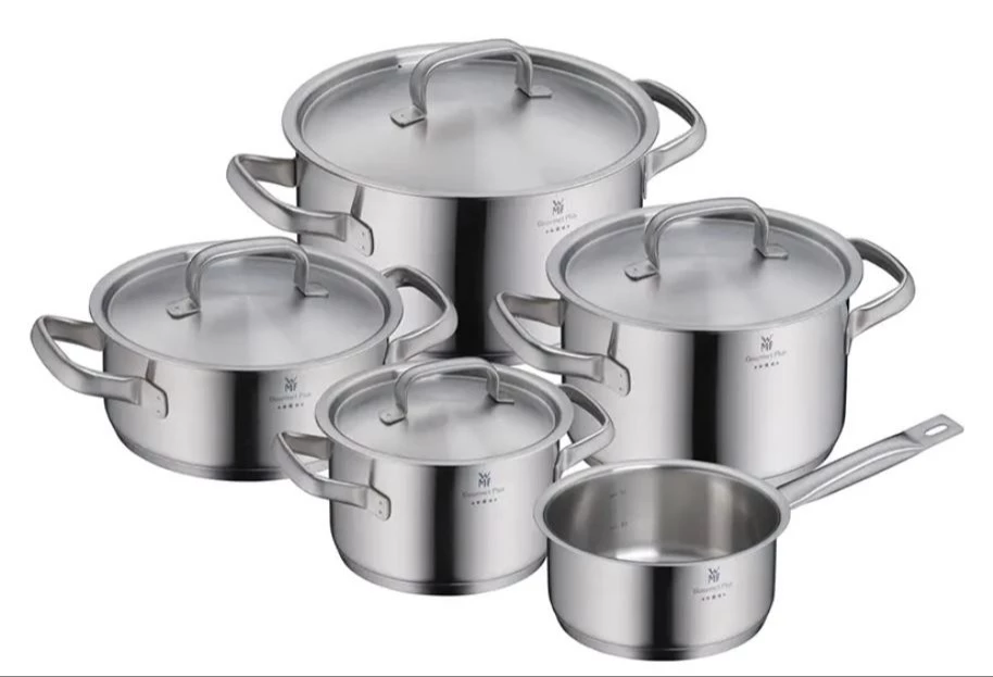 Набор кастрюль 5  шт WMF Нержавеющая сталь GOURMET PLUS