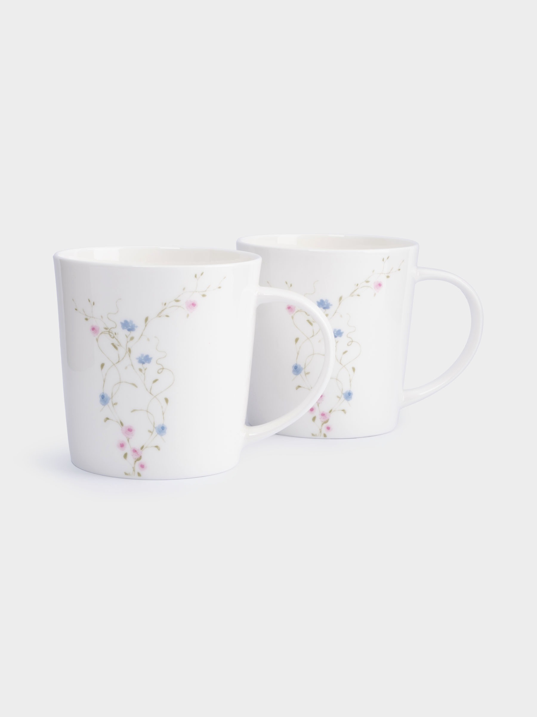 Набор кружек 450 мл, 2 шт ANNA LAFARG Белый Сад
