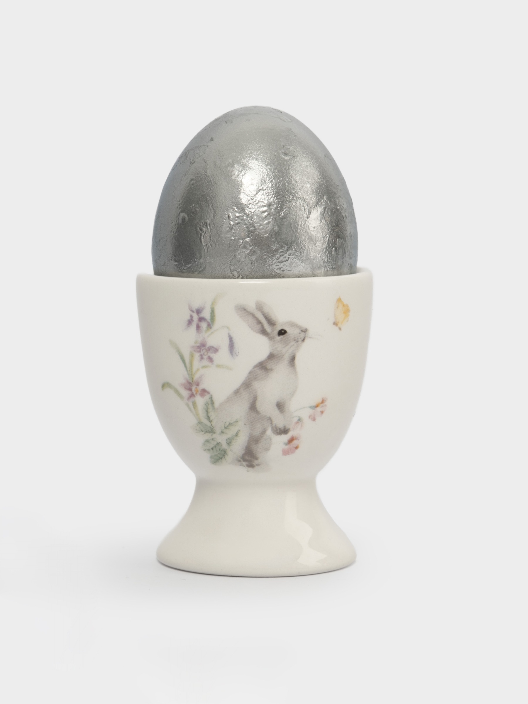 Подставка для яйца 7 см ANNA LAFARG Белый Кролик
