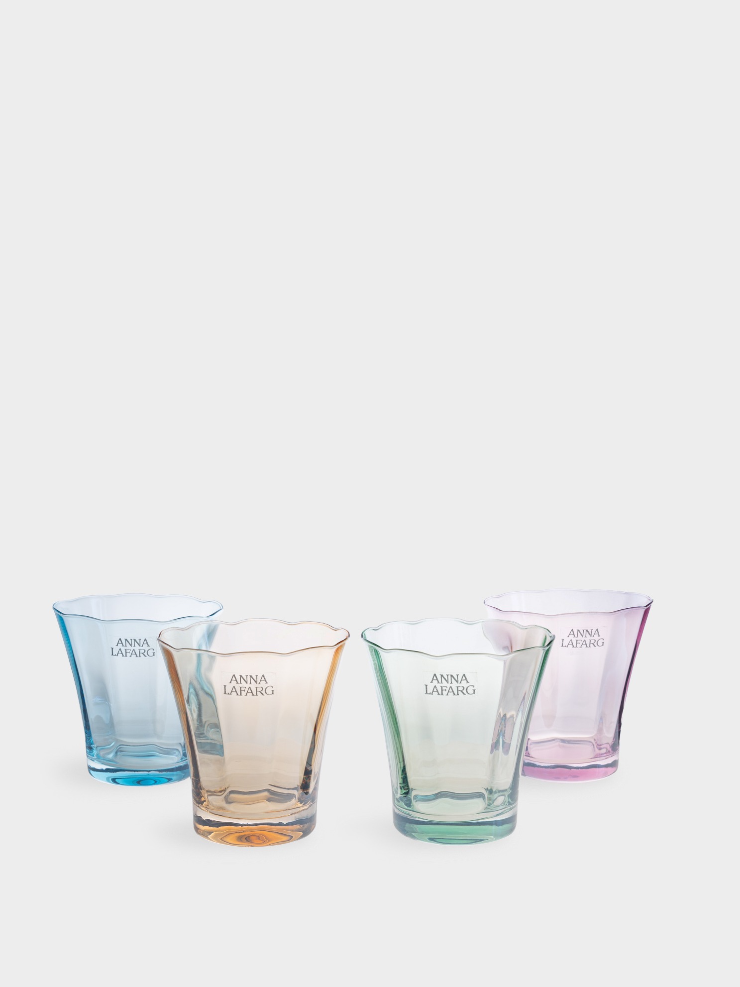 Набор стаканов 340 мл, 4 шт. ANNA LAFARG ANLAF-DF25167