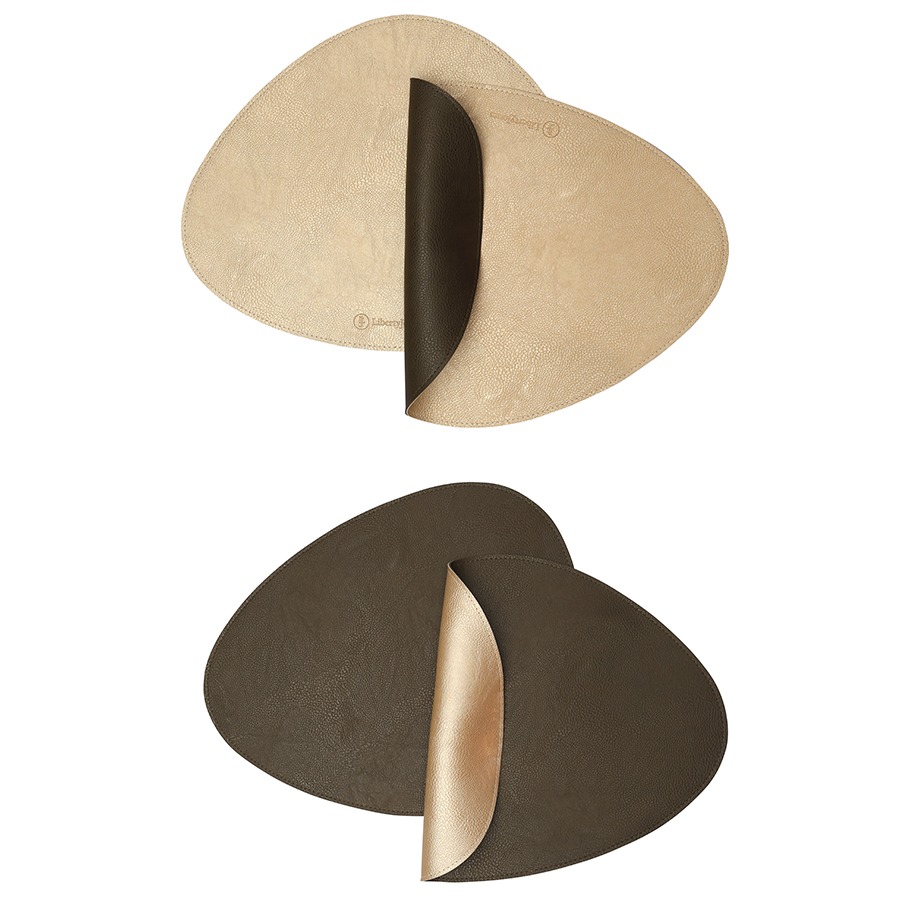 Набор сервировочных салфеток 33х41 см, 4 шт. LIBERTY JONES Коричневый LJ0000464