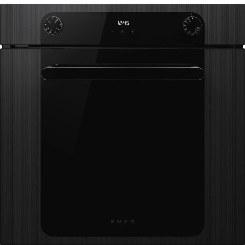 Духовой шкаф Smeg Черное стекло SF6200TB