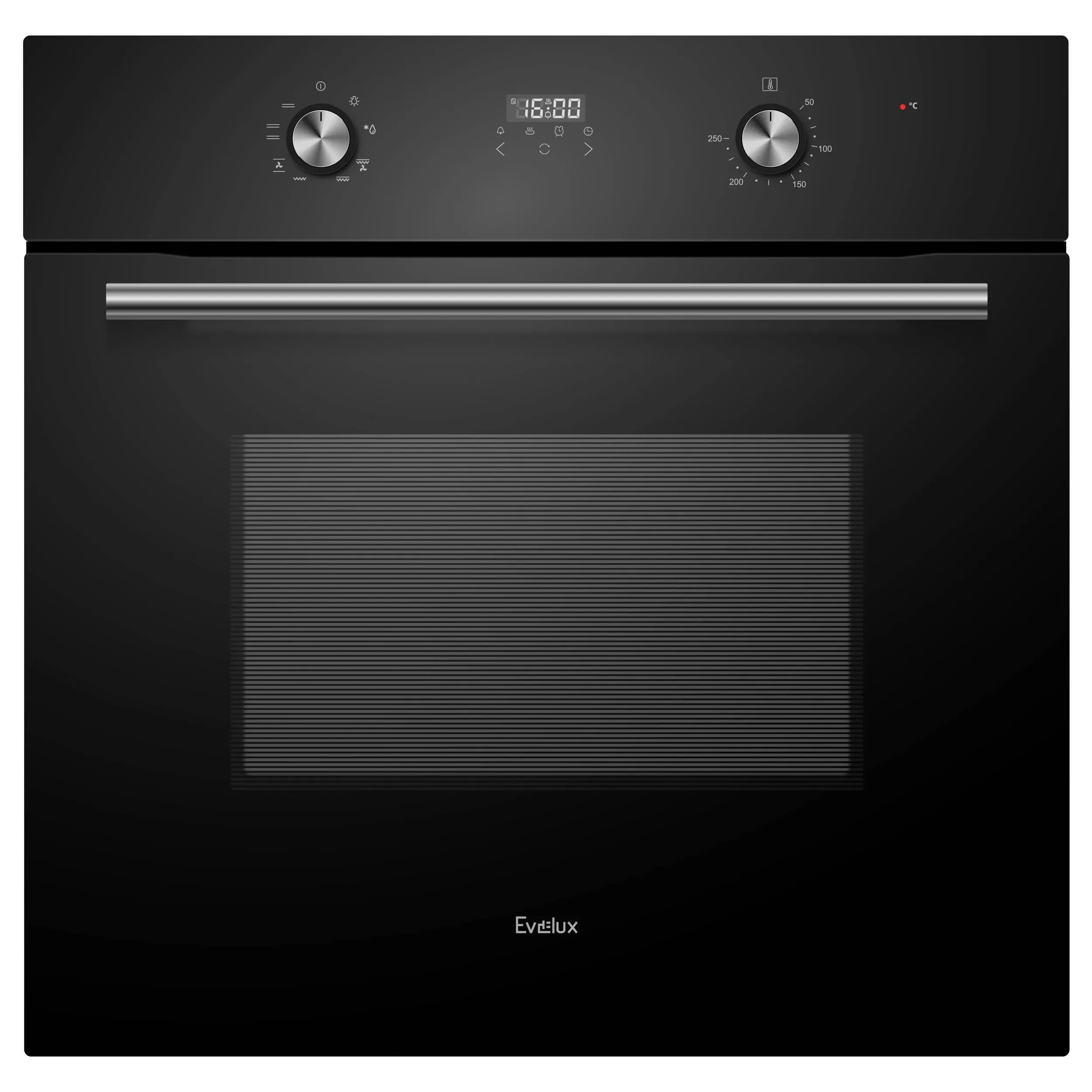 Духовой шкаф EVELUX Черный EO 630 PB