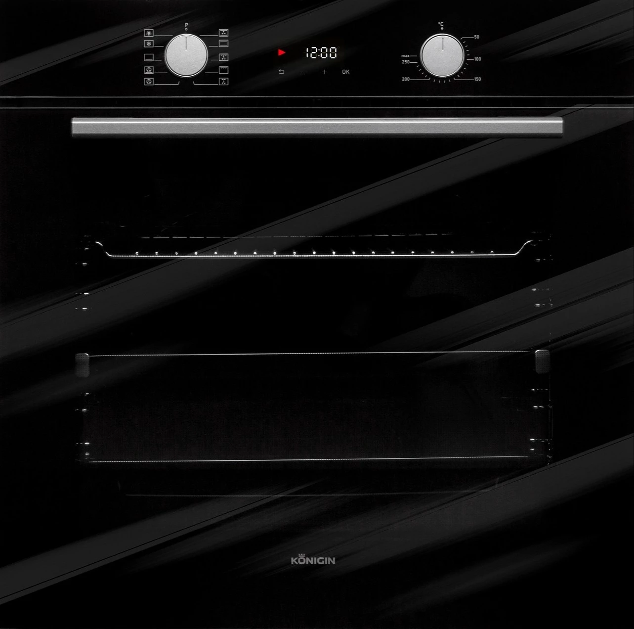 Духовой шкаф Konigin Черный Mint 60 BK E10
