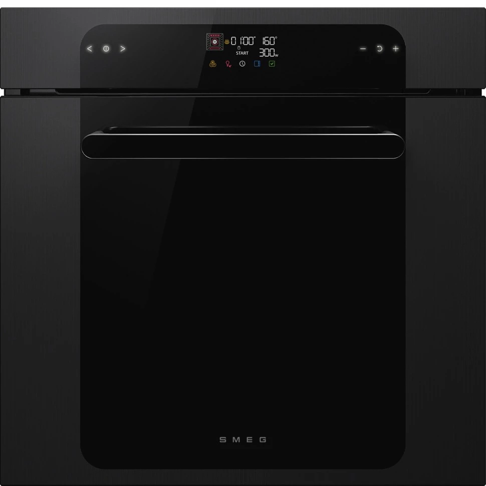Духовой шкаф Smeg Черное стекло SOP6202TB