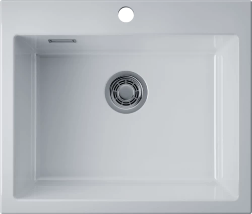 Мойка Omoikiri Белый Omishima 60-WH Glossy