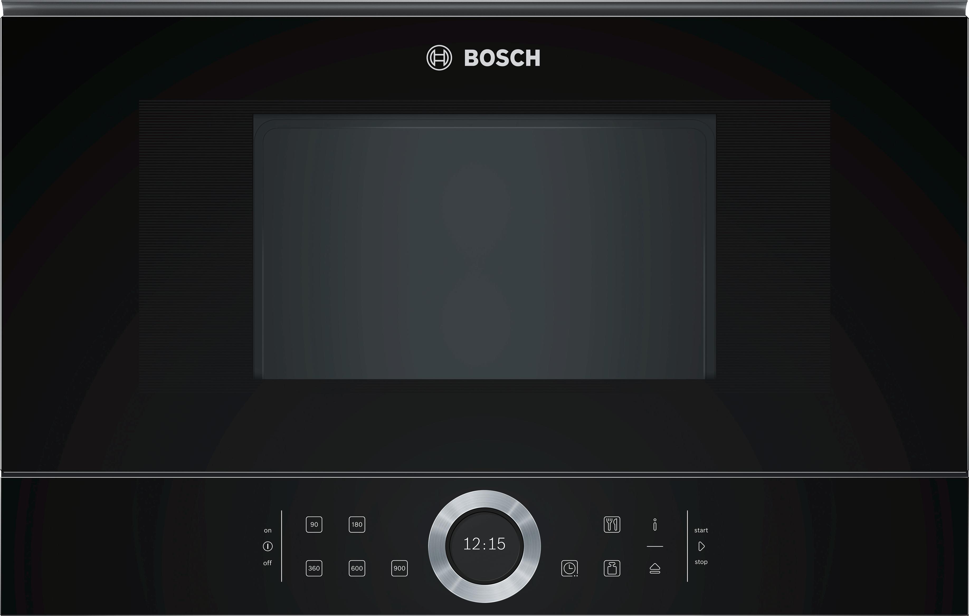 Микроволновая печь Bosch Черный BFL634GB1