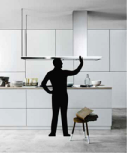  Falmec Нержавеющая сталь LUMEN ISOLA STEEL 175 DX
