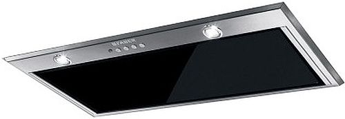 Вытяжка кухонная Faber Нержавеющая сталь + черное стекло INCA LUX EV8 X/BK A52