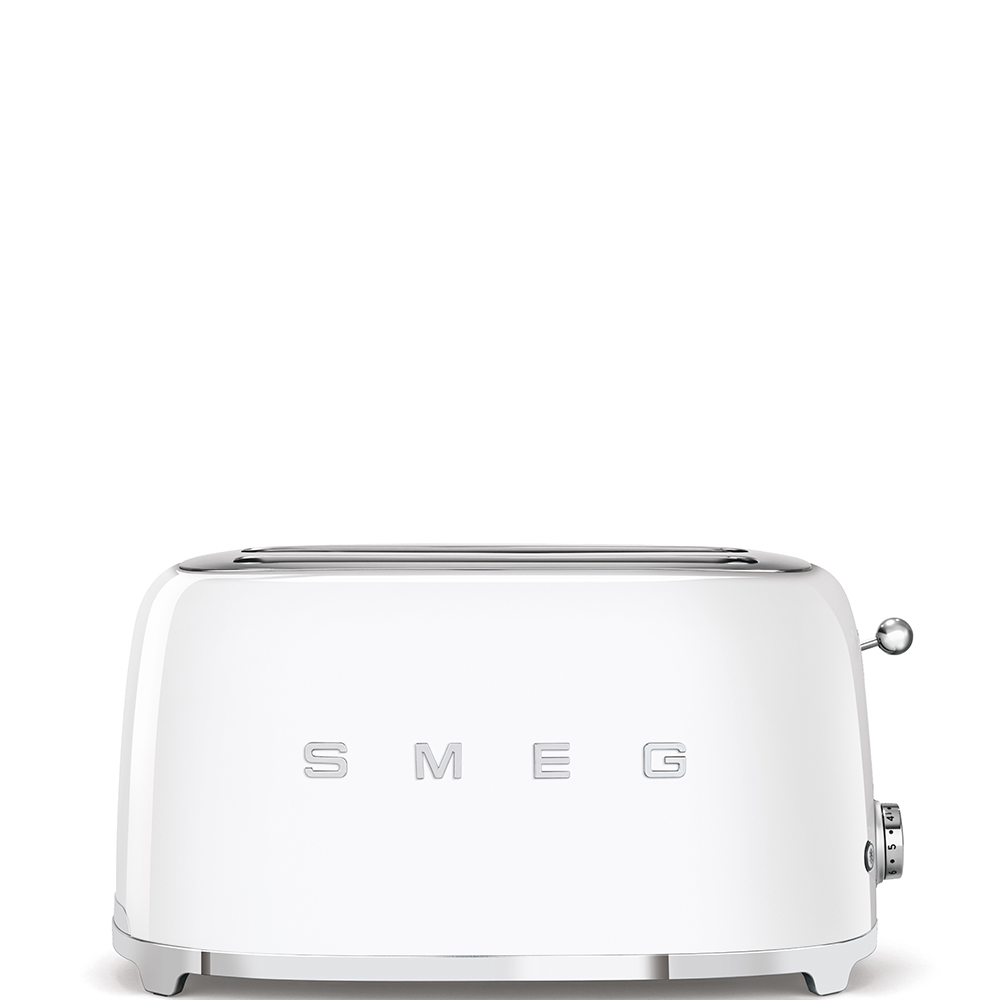 Тостер на 4 ломтика Smeg Белый TSF02WHEU