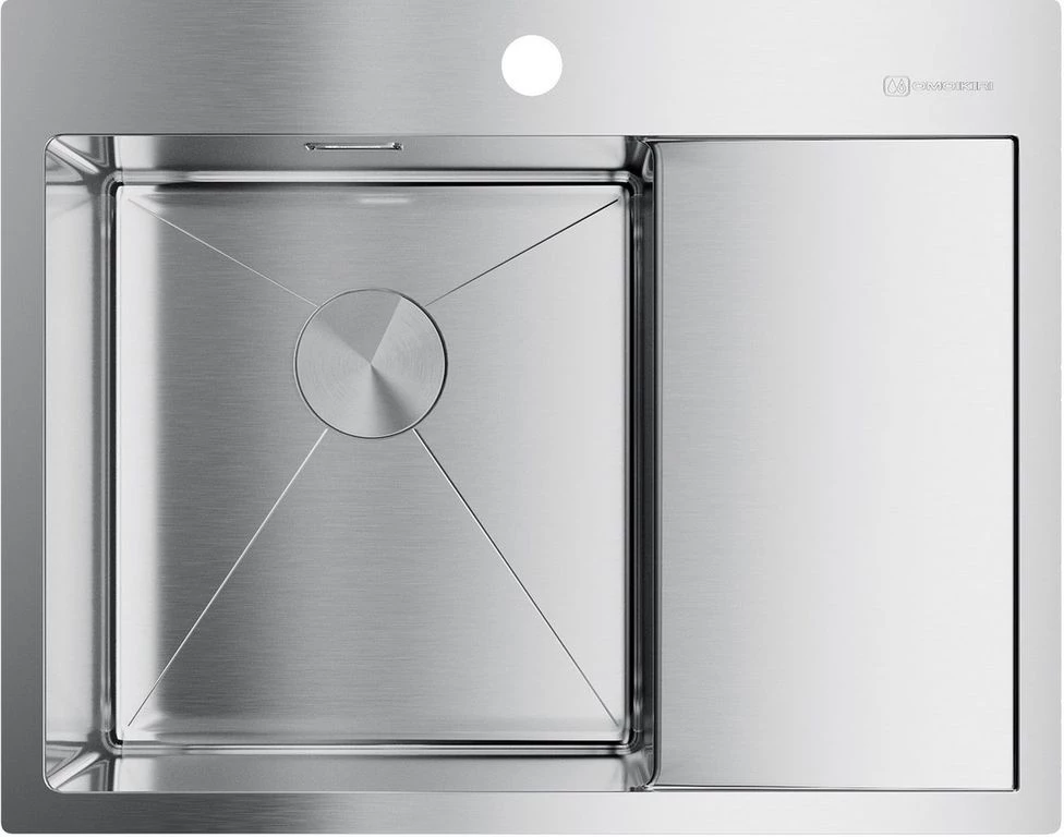 Мойка Omoikiri Нержавеющая сталь Akisame 65-IN-L