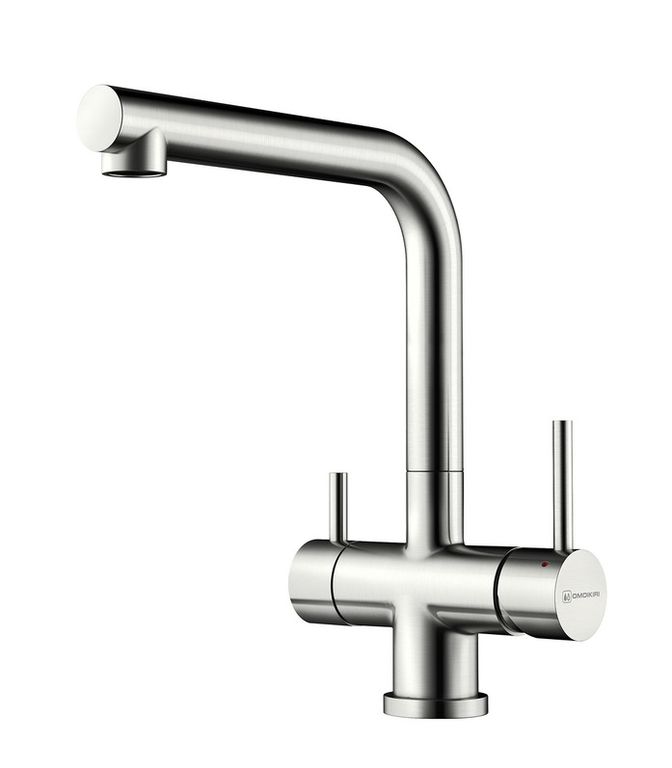 Смеситель Omoikiri Нержавеющая сталь Takamatsu