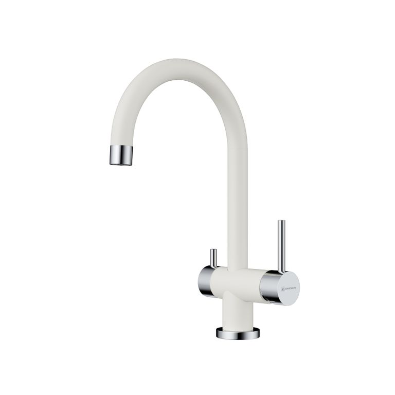 Смеситель Omoikiri Белый Yamada-WH