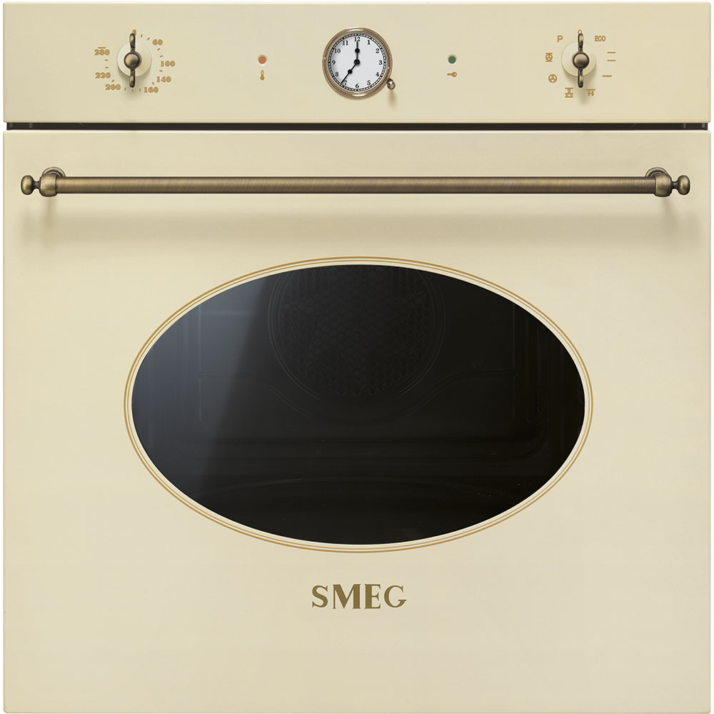 Духовой шкаф Smeg Кремовый SFP805PO