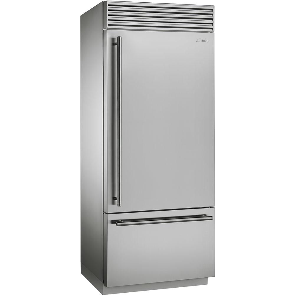 Холодильник комбинированный Smeg Нержавеющая сталь RF396RSIX