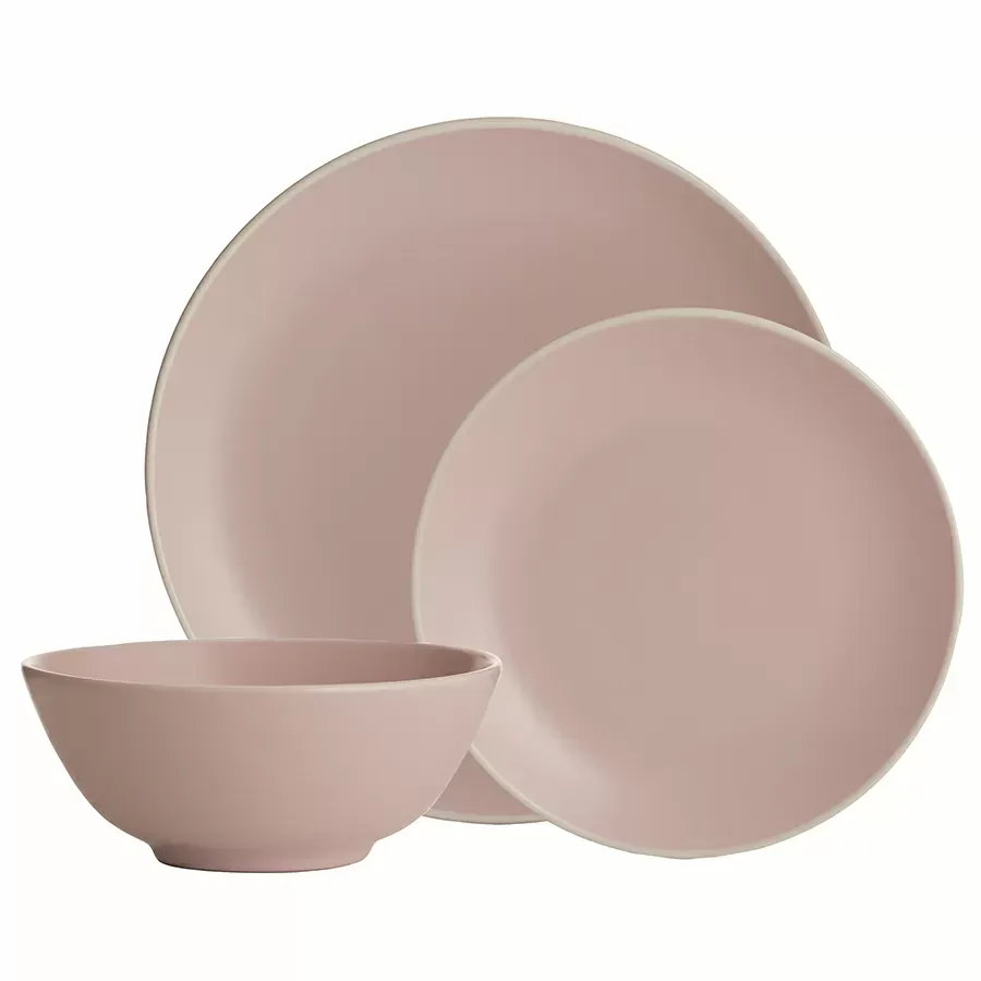 Набор обеденной посуды 12 предметов MASON CASH Розовый Classic