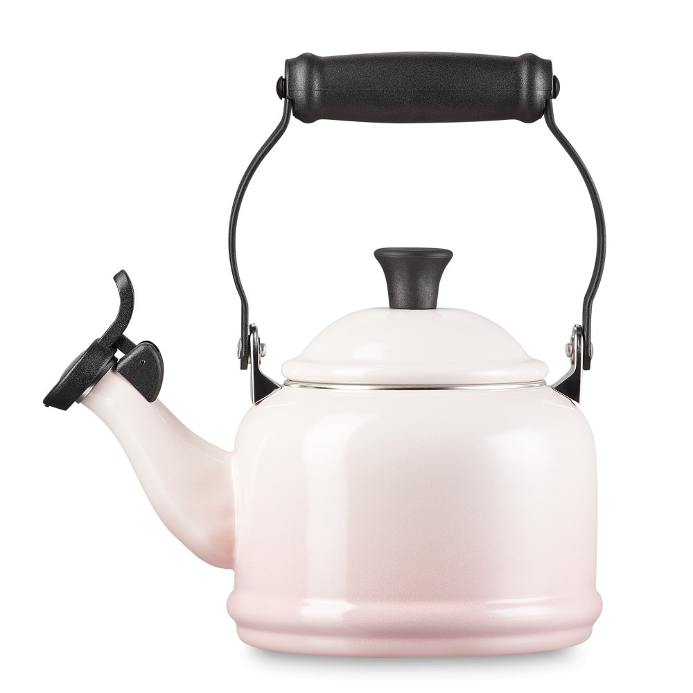 Чайник наплитный 1.1 л со свистком Le Creuset Светло-розовый Demi