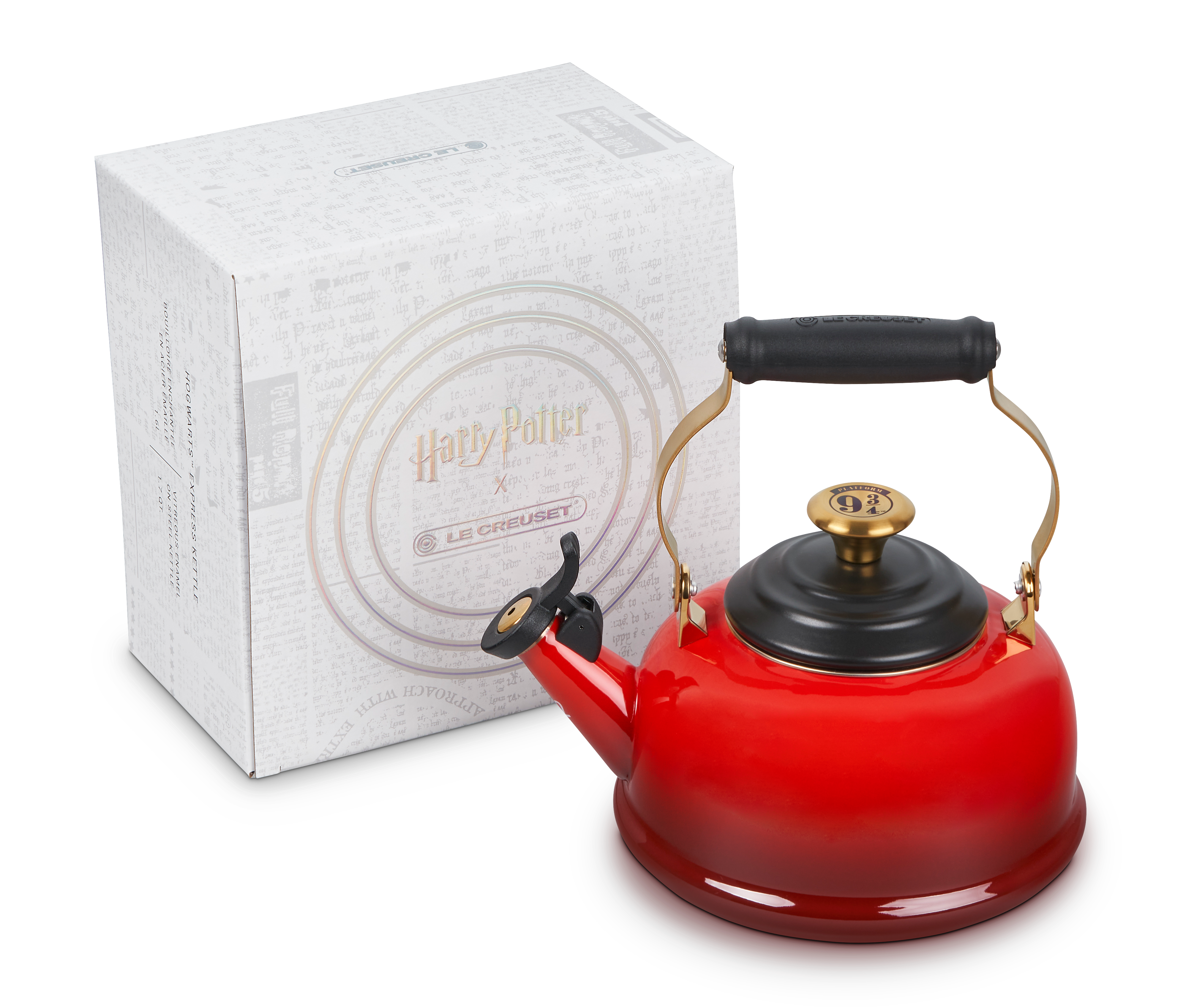 Чайник наплитный 1,6 л со свистком из эксклюзивной коллекции Le Creuset Вишня Harry Potter™